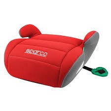 DO SPCF100KIRD Gyerek ülésmagasító SPARCO 15-36kg, piros-szürke SPARCO 